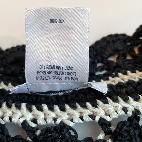 Oscar de le Renta black/white cardigan in Small/EUC - Picture 11 of 13